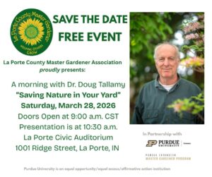 An infographic of the event described with Dr. Doug Tallamy